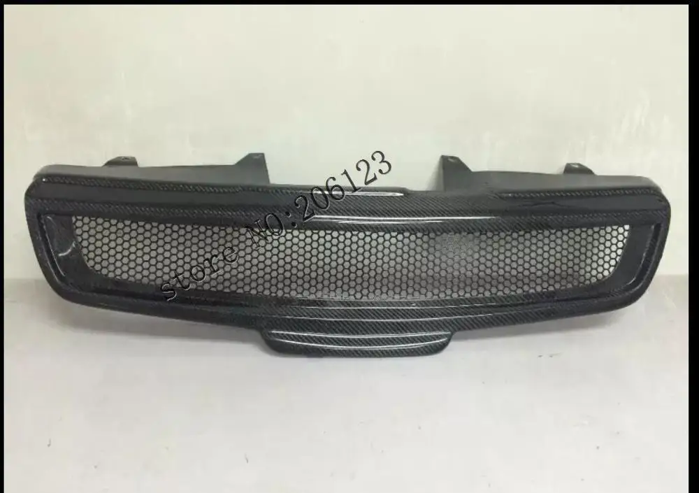 B carbon fiber Смоляная Черная передняя решетка капота решетка для гриля Подходит для Nissan Qashqai 2008-2012 1 шт. для Nissan Qashqai/+ 2/Dualis 2007-2013 J10 - Название цвета: B carbon fiber