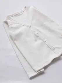 Модные кардиганы для мальчиков и девочек, детская рубашка, детские свитера, рубашка с v-образным вырезом и длинными рукавами для детей 2-10 лет - Цвет: white