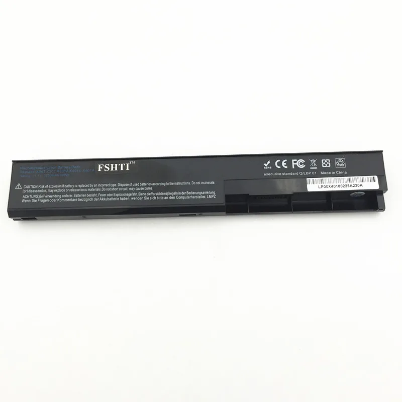 Высокое качество Черный A32 X401 Аккумулятор для ноутбука ASUS F401U X301 X301A X401A X501A X501U A31 A41