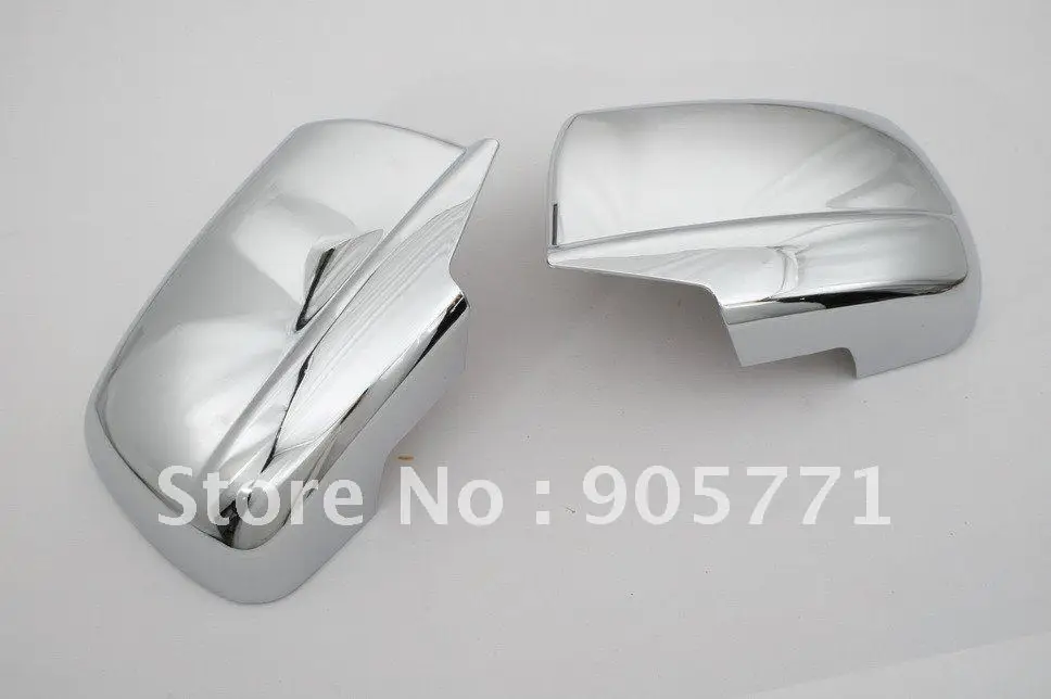 Высококачественный Хромированный зеркальный чехол для Mazda BT50 06 11 бесплатная