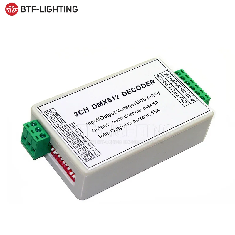 3CH/4CH/9CH/24CH/WS24LU3A/WS24LU LED/WS27CH3A декодер RGB DMX светодиодный регулятор яркости контроллер