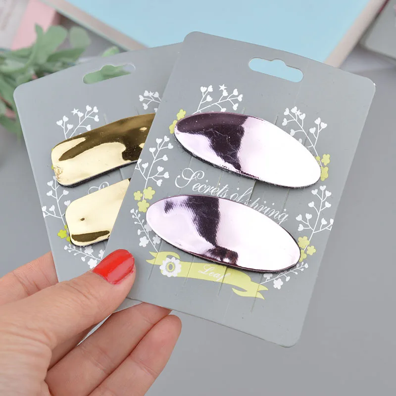 2 шт./компл. заколки для волос девочек набор головных уборов ярких цветов с