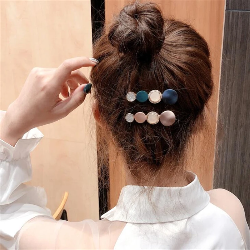 2020 модные блестящие заколки Стразы для женщин и девушек волос в Корейском стиле