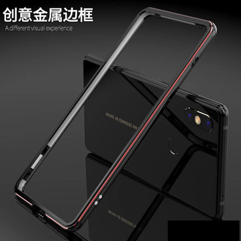 Чехол для Xiaomi mix 2 S металлическая рамка задняя крышка mix2 корпус алюминиевые