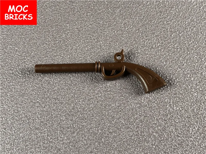 10 шт./лот MOC кирпичи оружие пиратский флонтлок мушкет Императорский 2561 Обучающие