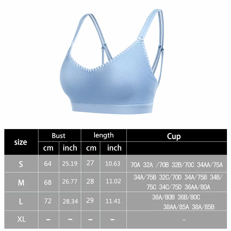Новый бюстгальтер без косточек пуш ап для бега спортивный женский фитнеса с