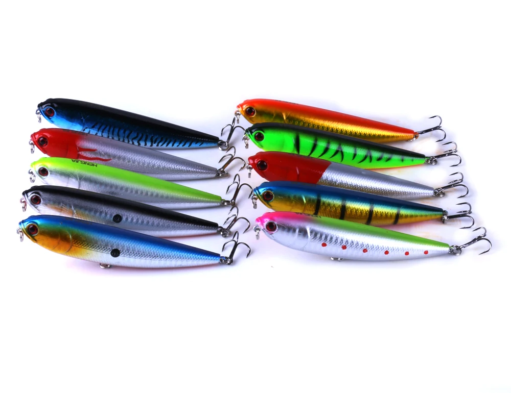 1 шт. Воблер Topwater приманка для рыбной ловли с поверхностью окуня и щуки 115 мм/20 г