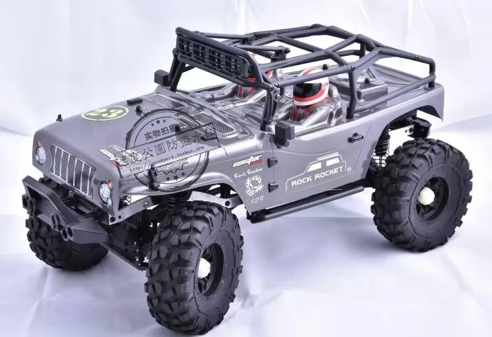 Кастер 1/10 4WD Jeep CJ10 RTR пульт дистанционного управления модель автомобиля бездорожью скалолазание грузовик RC