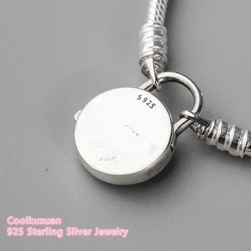 2019 новый весенний Серебряный браслет S925 для моментов замочек с фирменным