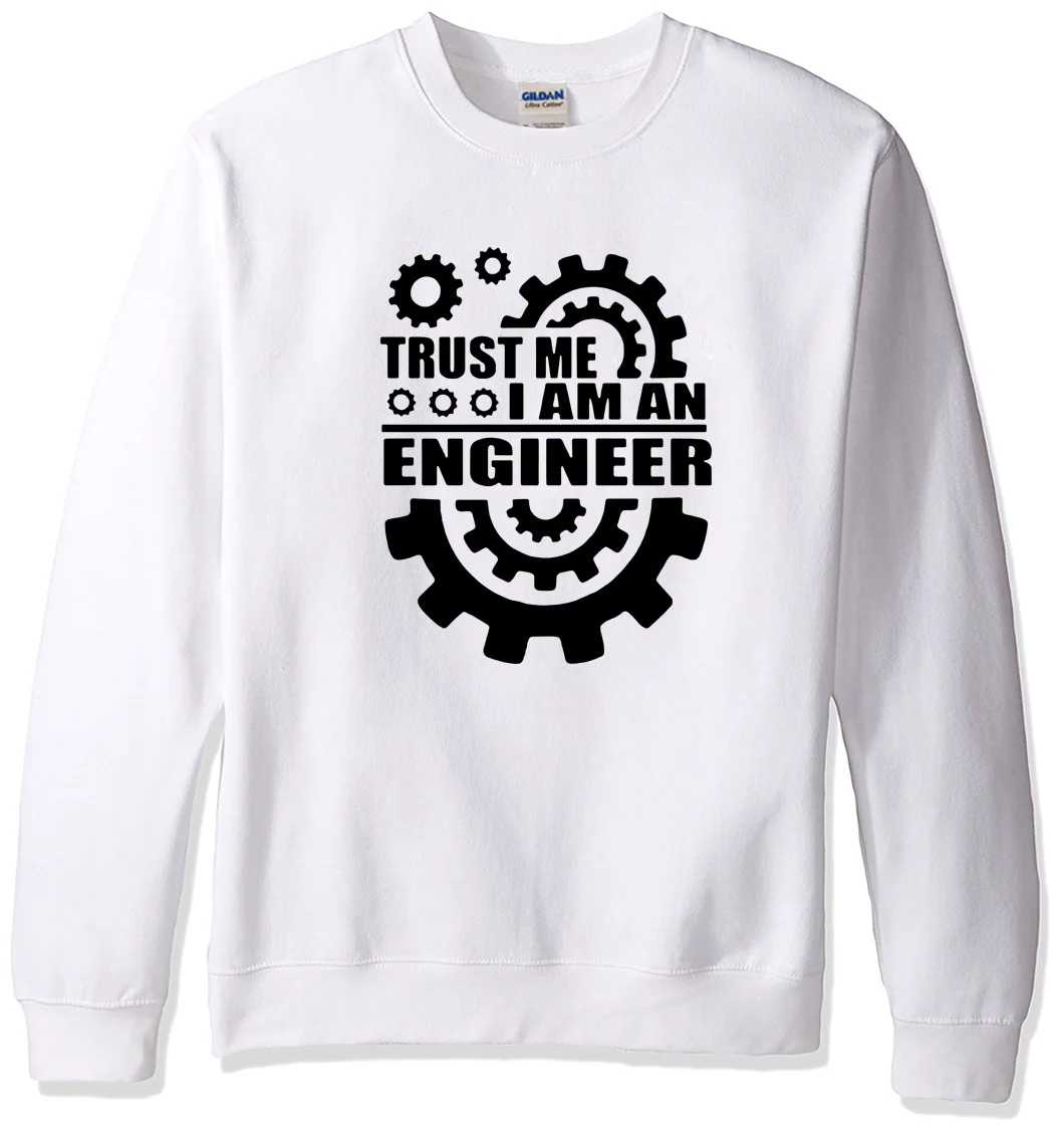 Мужская толстовка с капюшоном Trust Me I Am An Engineer Повседневная Толстовка в стиле