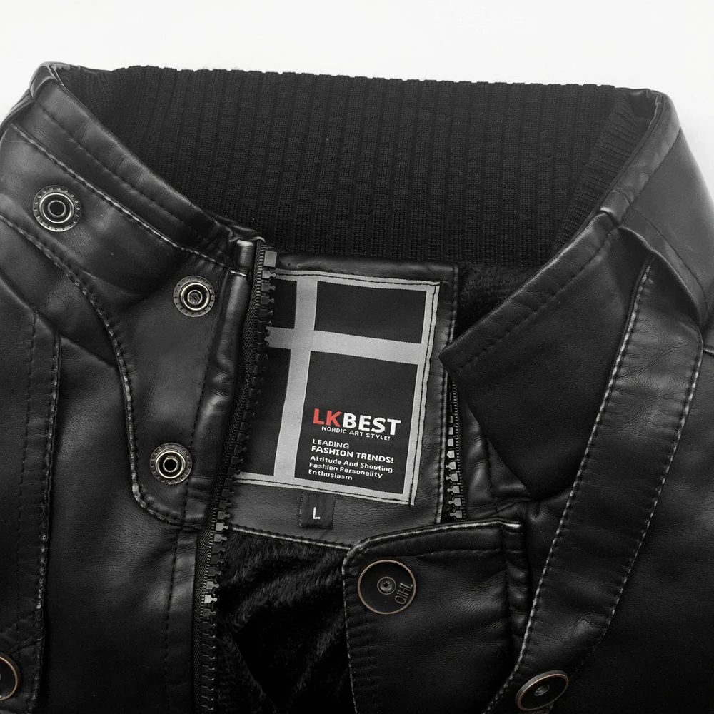 Куртка мужская зимняя ветрозащитная из ПУ кожи PY15|men brand leather jacket|men fashion jacketmens jackets |