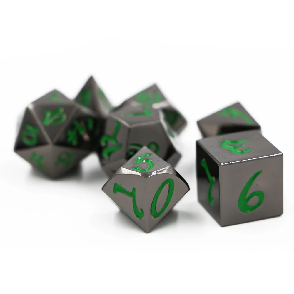 IMDG 7 шт./компл. креативные игральные кости для ролевых игр многогранные