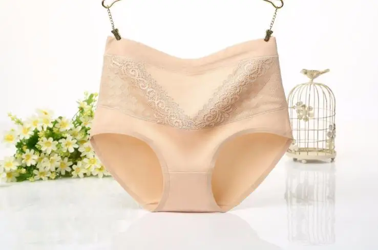 KJ999 Трусики с высокой талией ropa interior femenina хлопковое нижнее белье для женщин большие размеры culotte трусы женские большие размеры трусики - Цвет: 16