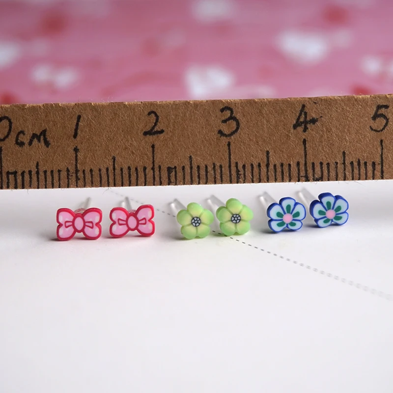 Новинка Лидер продаж Сезон лето Ювелирных изделий серьги с бантами Женские милые