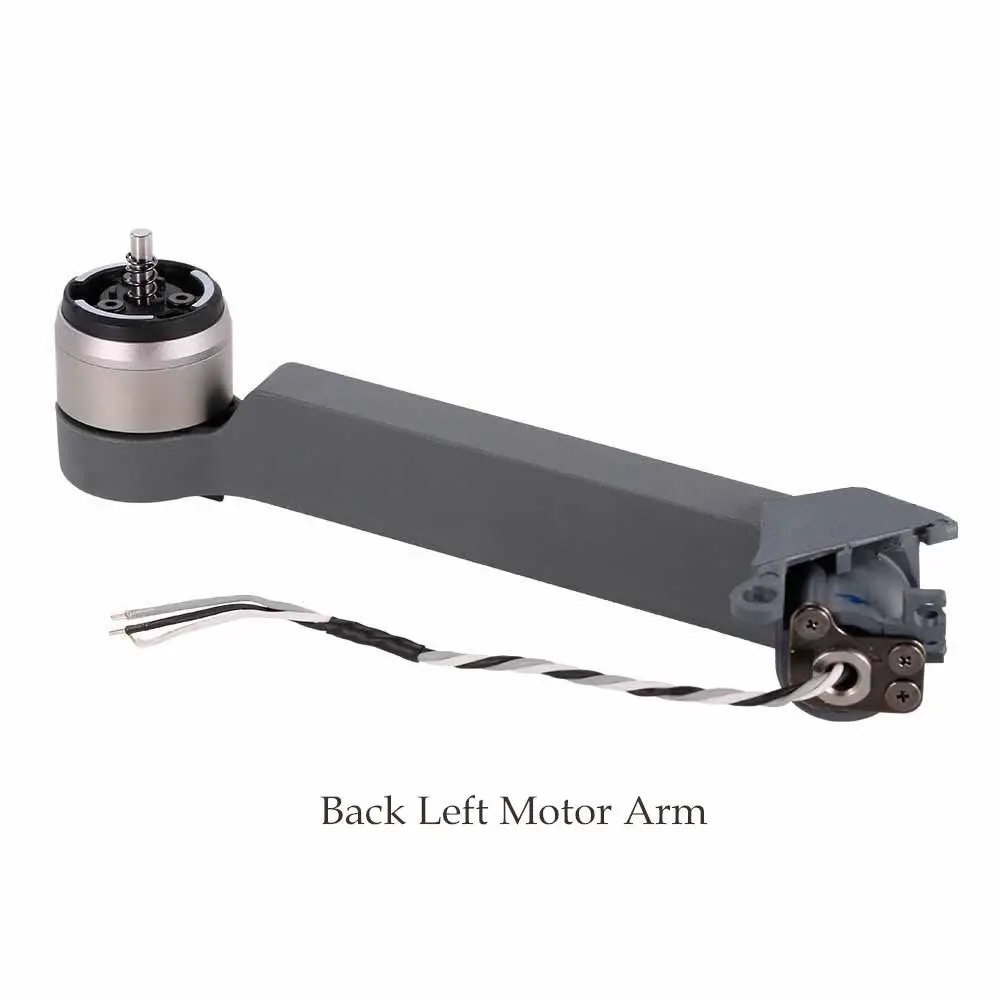 Left back Arm Оригинальная передняя задняя Левая Правая Mavic Pro моторная рукоятка с кабелем запасные части DJI Mavic pro рукоятка с моторным ремонтом аксессуары - Цвет: Left back Arm