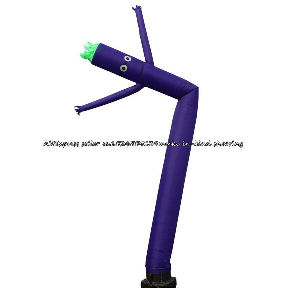 Minions-Purple Новинка, 20 футов, 6 м, надувная трубка для танцора неба, надувная трубка, надувная трубка для мужчин, для Хэллоуина(без нагнетателя - Цвет: Minions-Purple