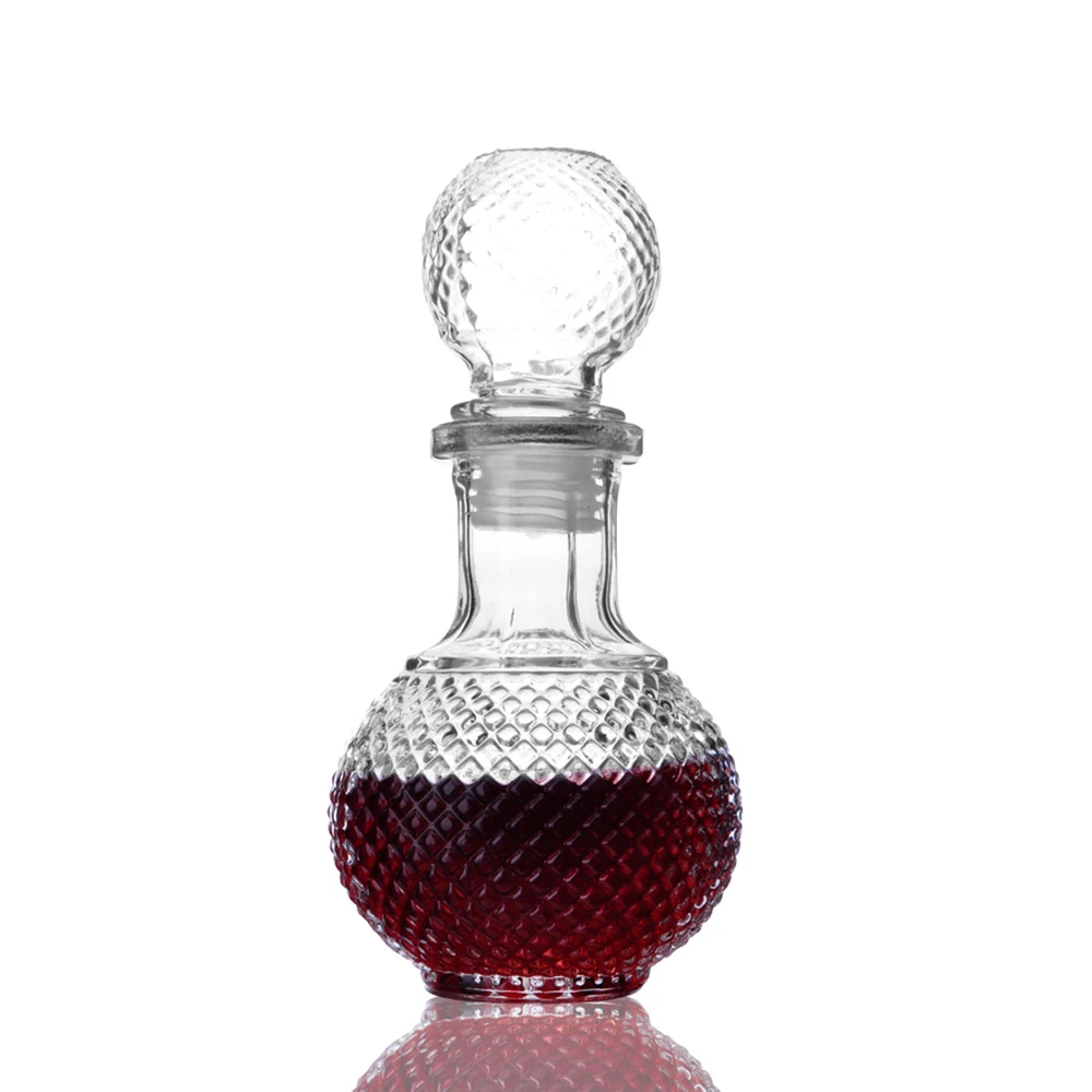 250 мл стеклянная Хрустальная бутылка для вина графин Диспенсер контейнер виски
