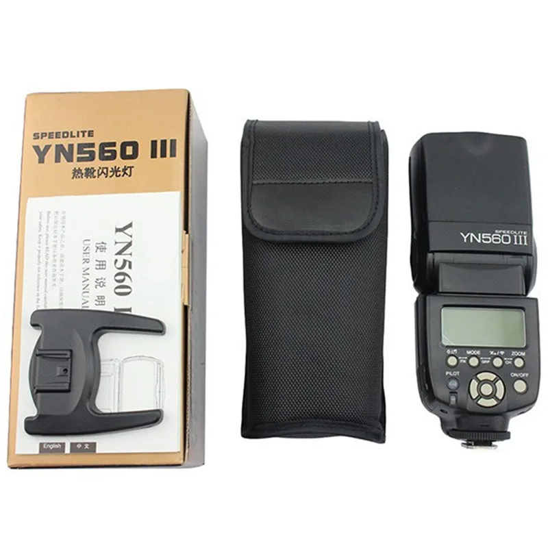 Yongnuo YN560 III YN 560 YN560III Универсальная Беспроводная вспышка Speedlite для Canon Nikon Pentax Panasonic