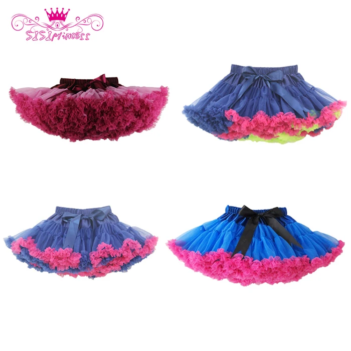 Бесплатная доставка горячая распродажа пушистая шифоновая пачка для маленькой