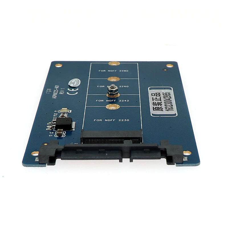 Оптовая продажа адаптер преобразователя B Key Socket M.2 NGFF (SATA) SSD к адаптеру 2 5 SATA |