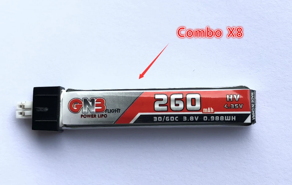 FSD 260mAh 30C/60C 1S Lipo HV батарея (8 шт)|Радиоуправляемые вертолеты| |