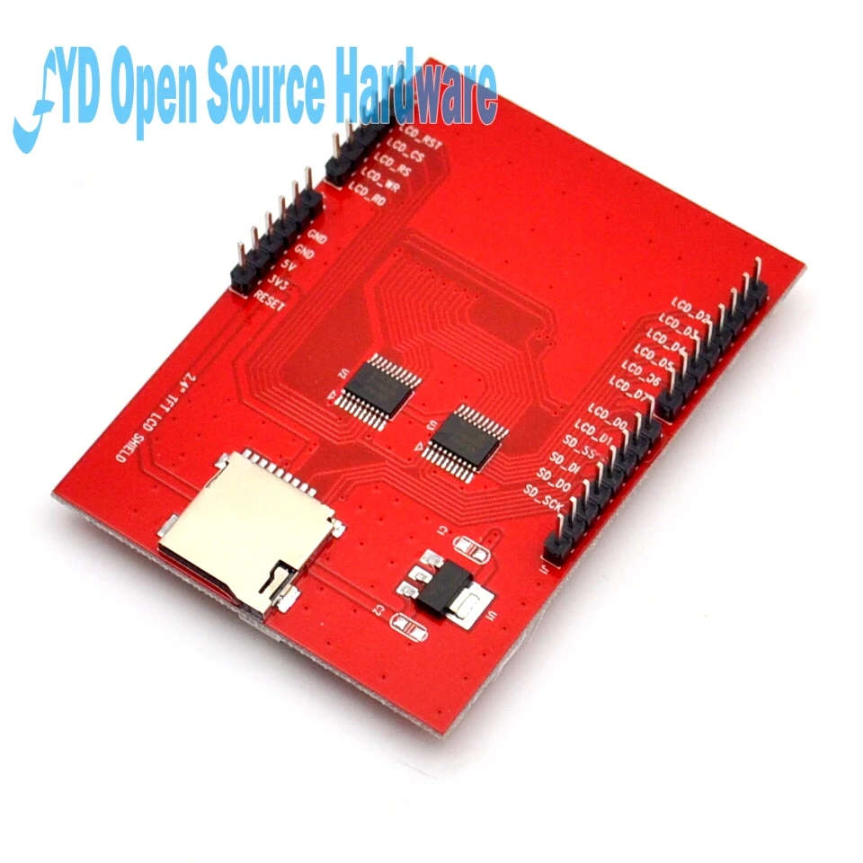 1 шт. 2 4 дюймов TFT ЖК-дисплей сенсорный Экран щит для arduino R3 Mega2560 модуль Дисплей