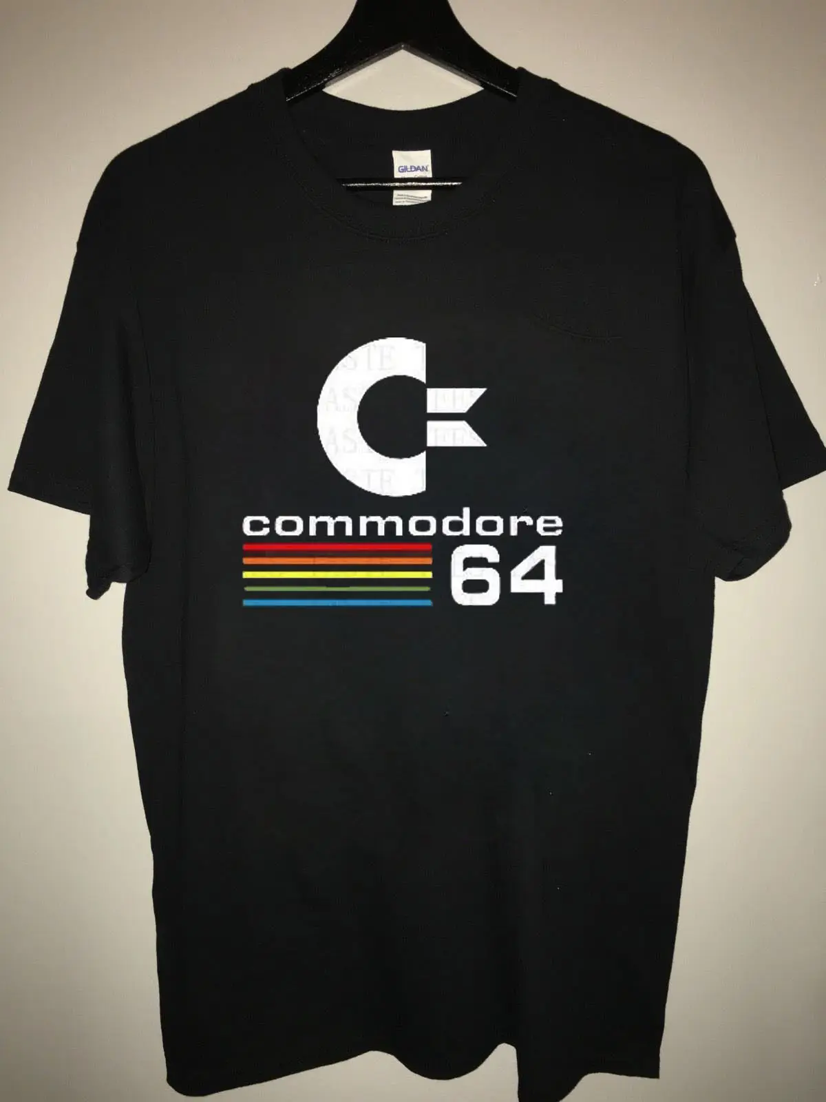 Новые классные Commodore 64 футболка C64 SID Amiga Ретро 8 bit Мужская лето 2017 модные