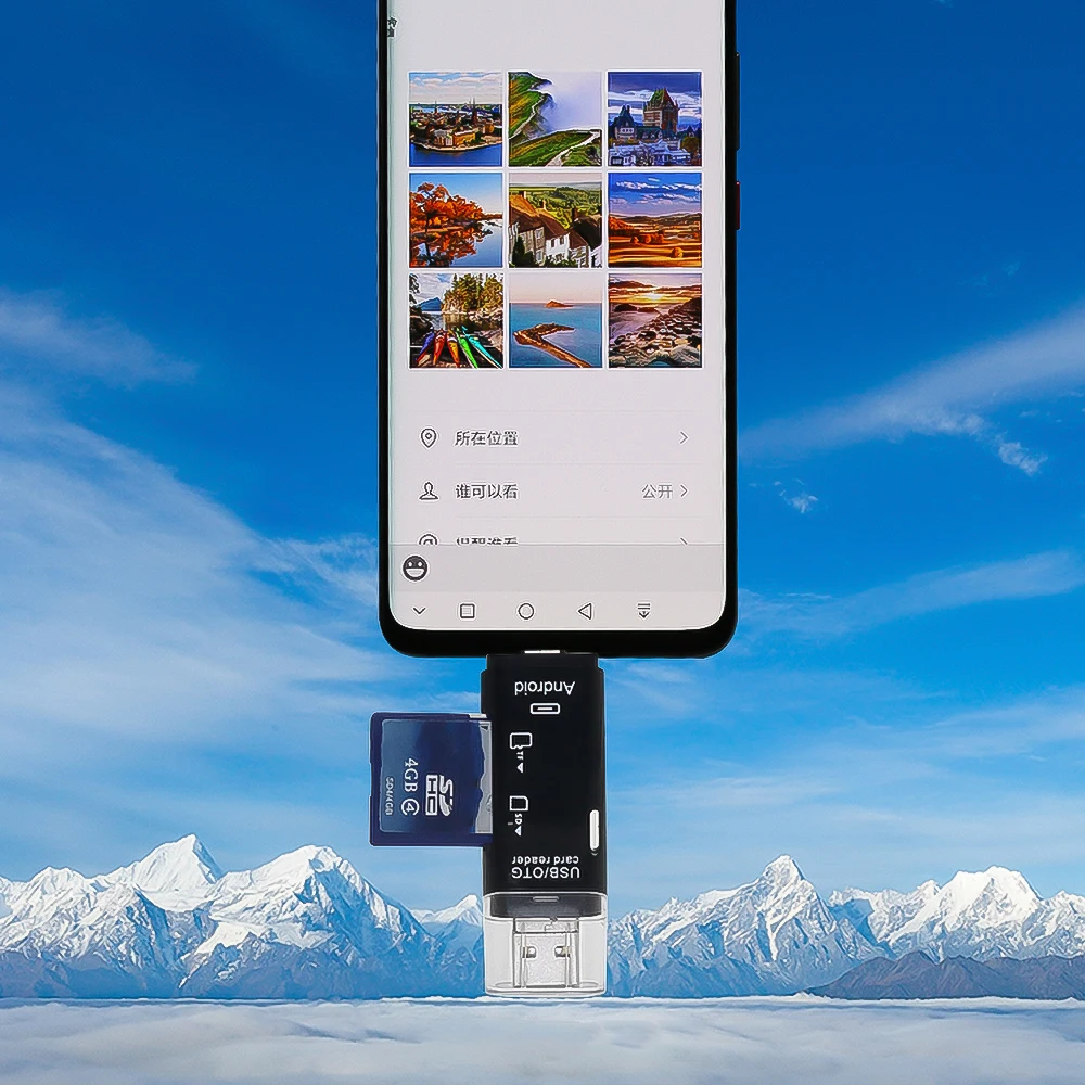 Kebidumei Высокоскоростной USB 3,0 кард-ридер адаптер для MicroSD smart micro sd кард-ридер передача для камеры телефона ПК