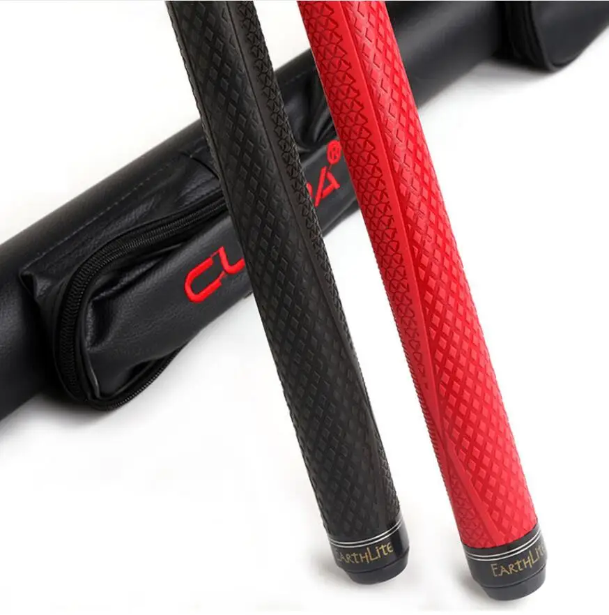 Кленовый вал Cuppa ручной работы 3/4 Snooker Cue 9 8 мм наконечник s чехол с черной Красной
