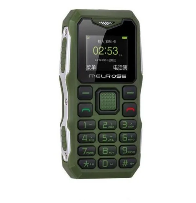 Melrose S10 длинный режим ожидания большой голосовой фонарик Fm мини маленький размер