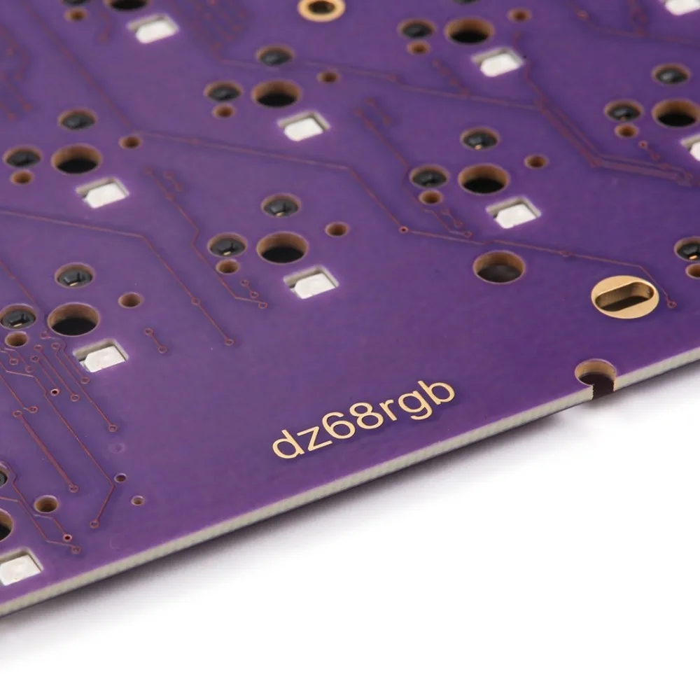 DZ65 RGB Горячая замена PCB type C Интерфейс для DIY механическая клавиатура подходит