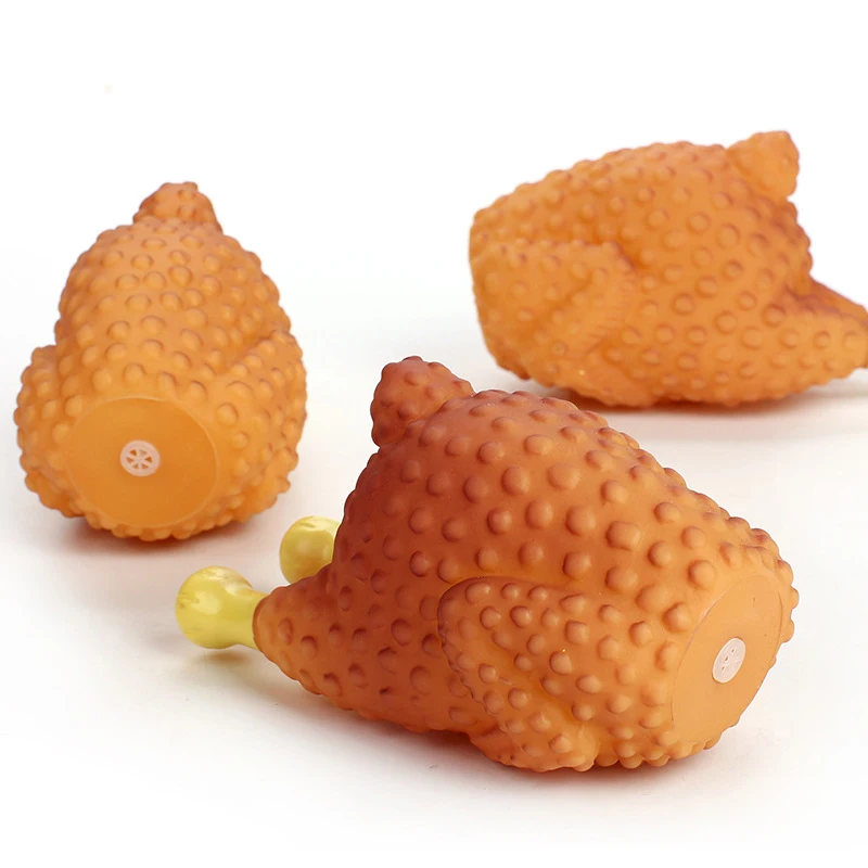 Одежда для сна с милыми и забавными Пластик кричащий цыпленок большие/Интерактивный щенков Жевательная