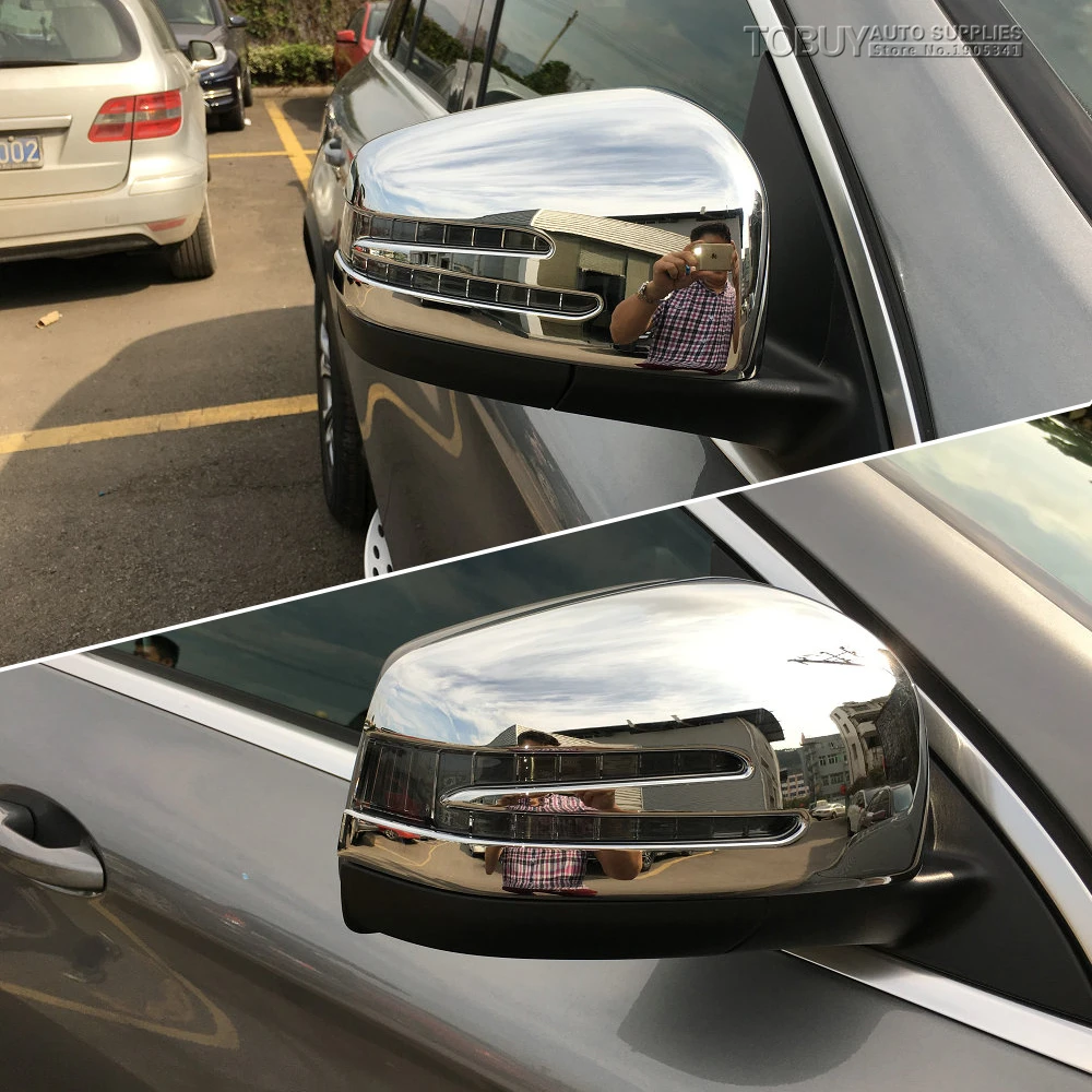 DEE 2 шт.! ABS хромированное зеркало заднего вида Накладка для Mercedes Benz GLE W166 Coupe C292 250 300