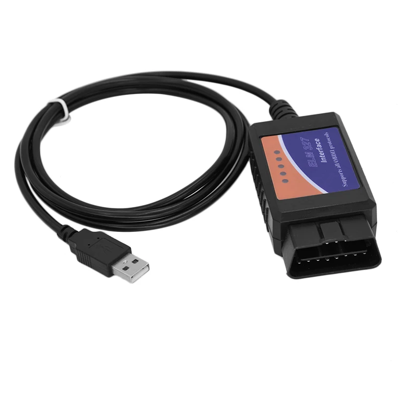 Автомобильные инструменты ELM327 V1.5 USB OBD2 ELM 327 в 1 5 OBDII считыватель кодов