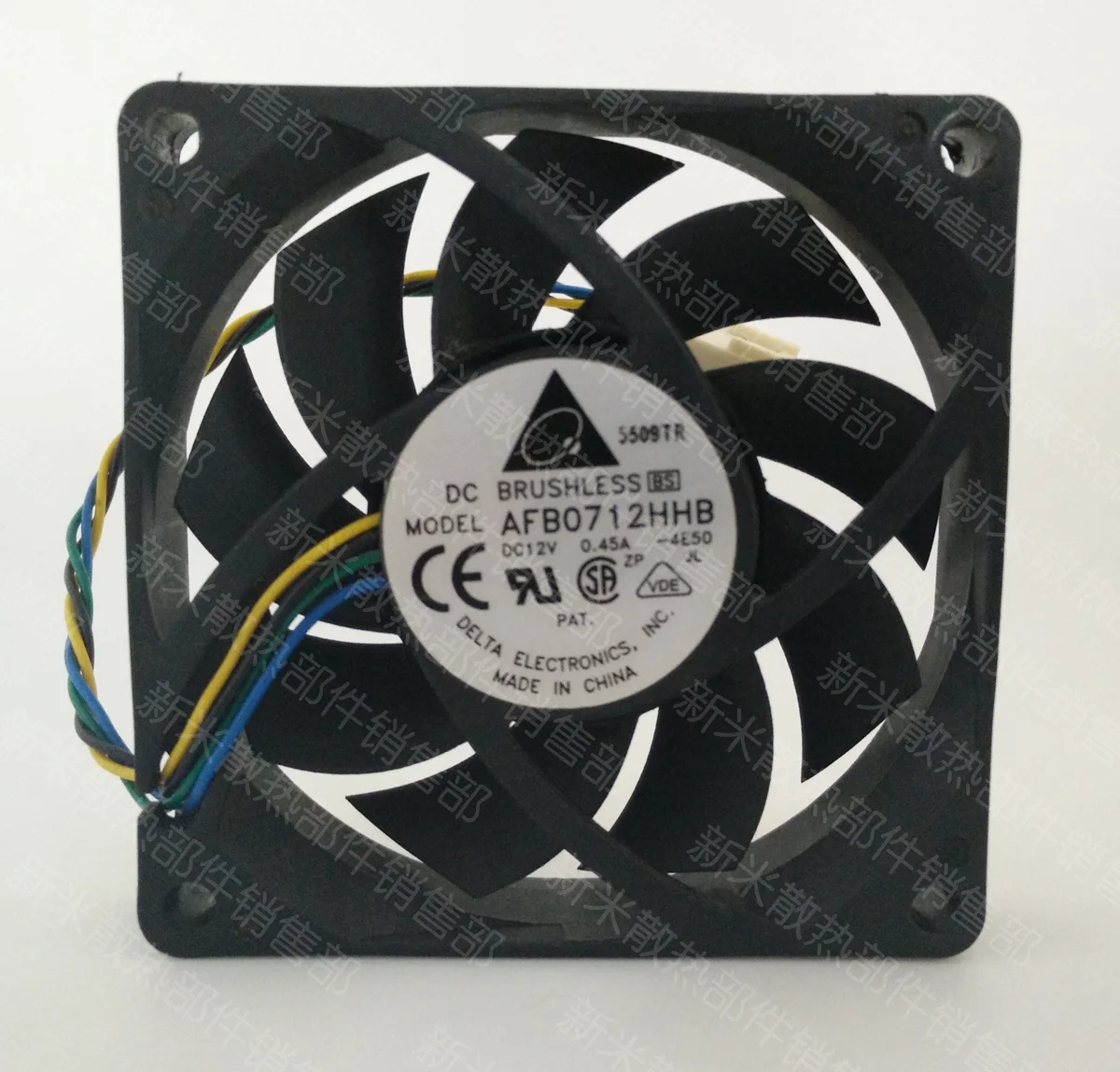 Б/у Дельта 7 см 7015 12V 0.45A AFB0712HHB высокий объем воздуха шарикоподшипник блок питания