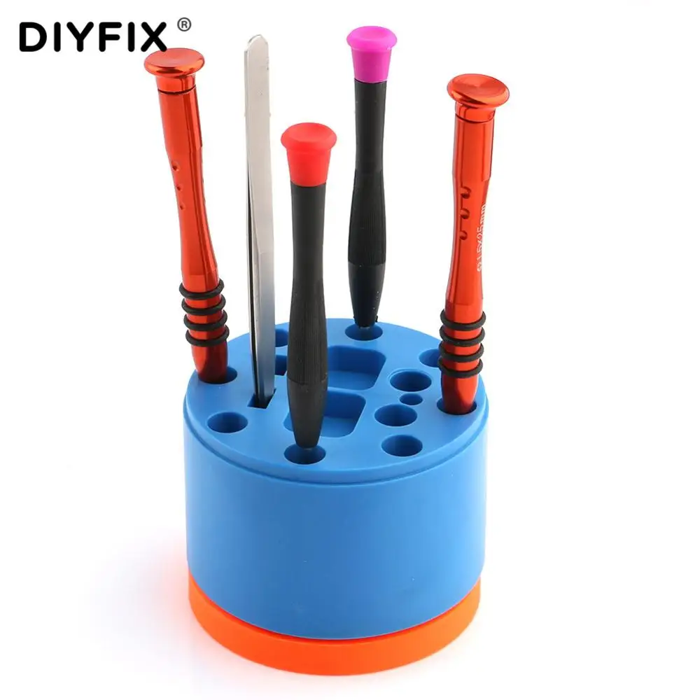 DIYFIX Mini 360 Вращающаяся Магнитная отвертка ящик для хранения настольная стойка