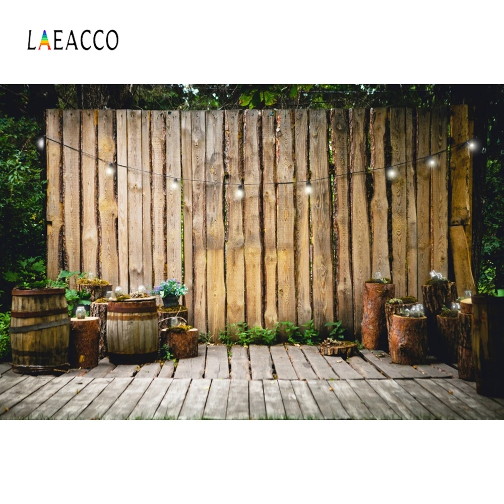 Laeacco наружные Портретные деревянные доски Свадебные фотографические фоны для