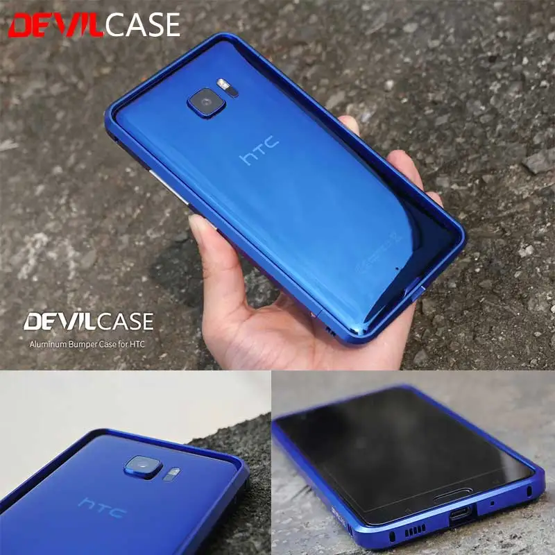 DEVILCASE для HTC U Ultra 5 7 ''алюминиевый сплав металлический бампер рамка CNC вырез