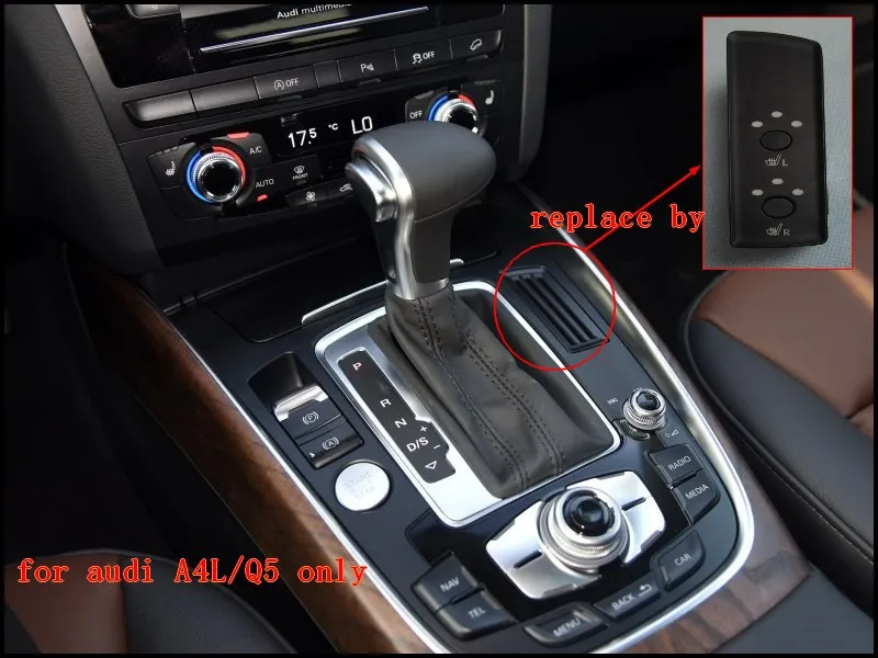 Комплекты подогревателей автомобильных сидений для audi A4L с двумя сиденьями.