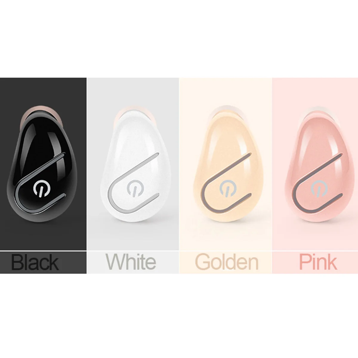 Мини беспроводные Bluetooth наушники Моно портативный наушник одиночный скрытый