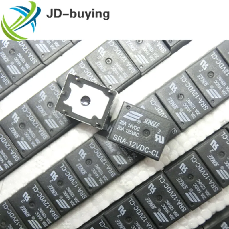 100 шт./лот SRA 12VDC CL 12V 20A 5PIN T74 12VDC|Реле| |