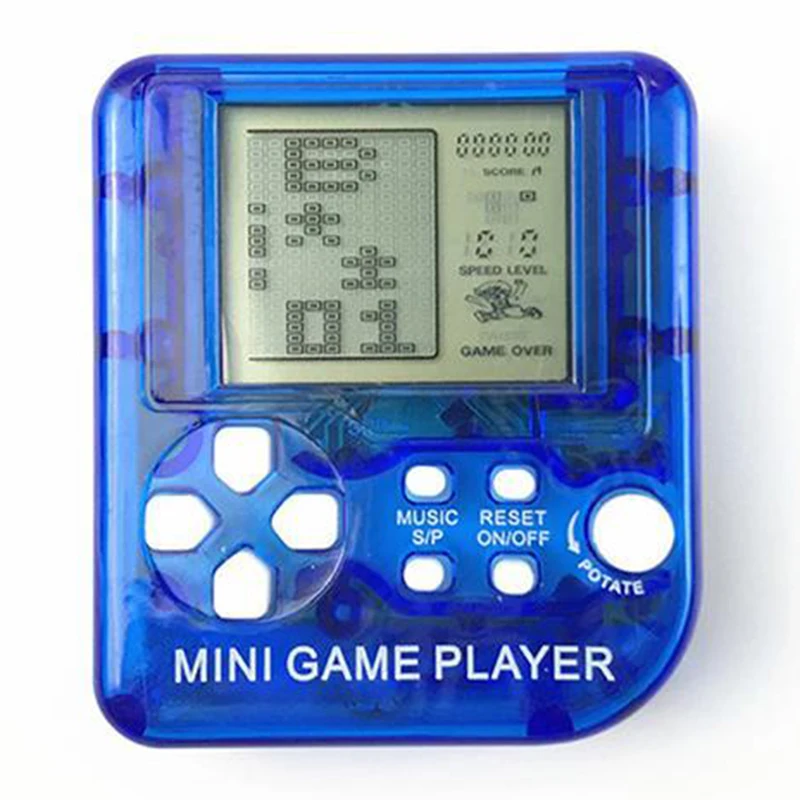 Детские портативные игровые консоли мини тетрис игрушки Новые