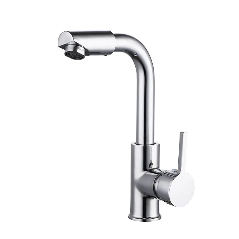 

ITAS9117 Cold and Hot Kitchen Sink Basin Lavabo Faucet Single Hole Deck Mounted Ceramic Plate Spool Single Holder (E)