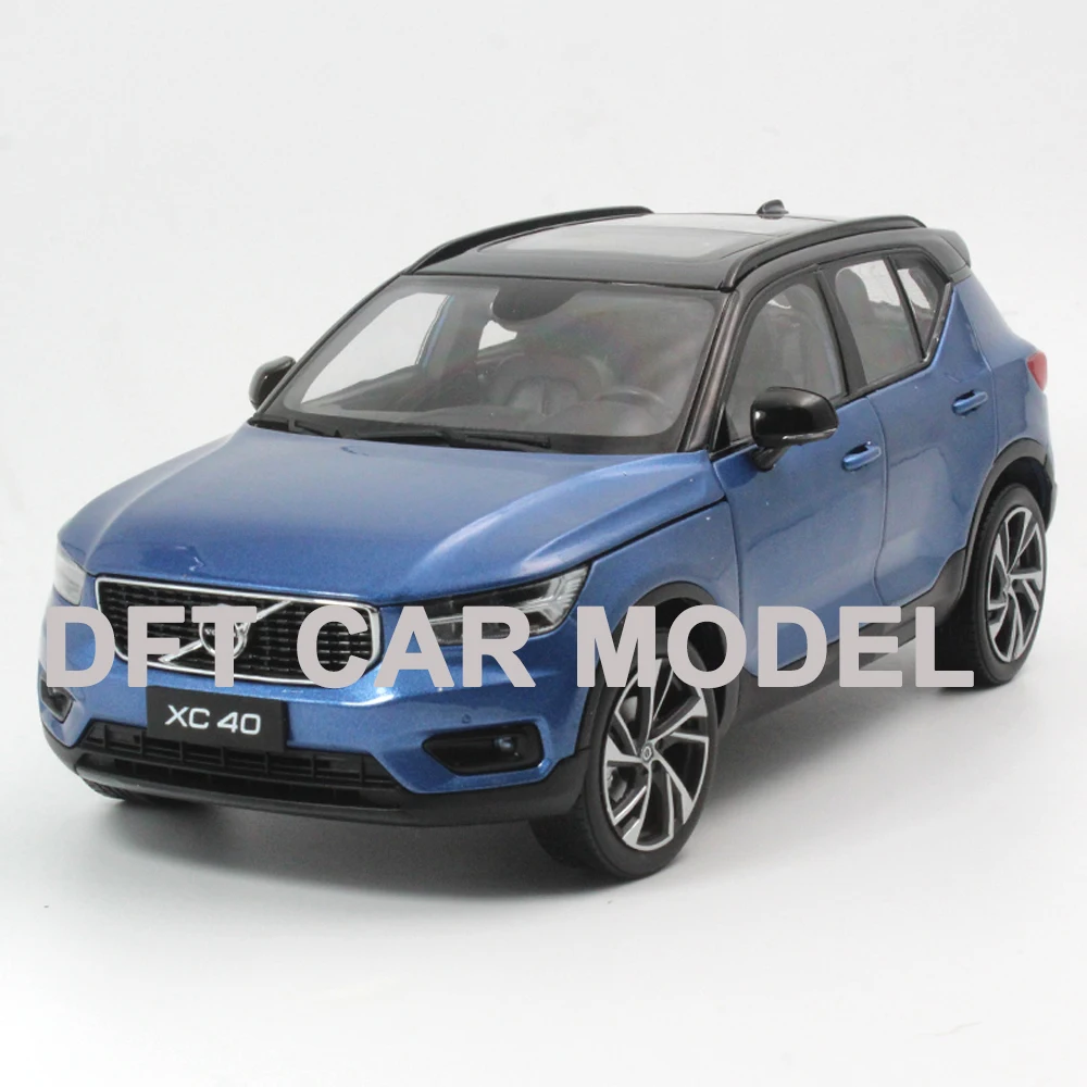 Литой в масштабе 1:18 XC40 игрушечный автомобиль из сплава модель детского