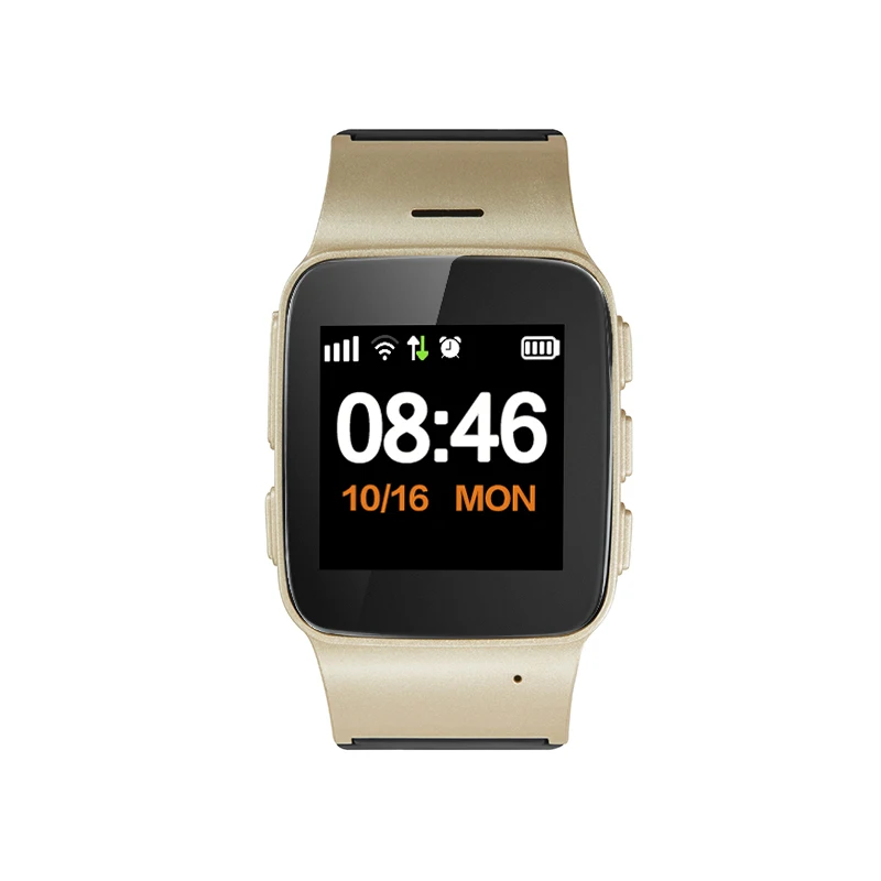 D99plus Gold D99 умные часы для пожилых людей D99 Детские умные часы телефон SOS анти-потеря Gps+ Wifi Отслеживающие часы для iphone Android телефонов для пожилых мужчин и женщин - Цвет: D99plus Gold