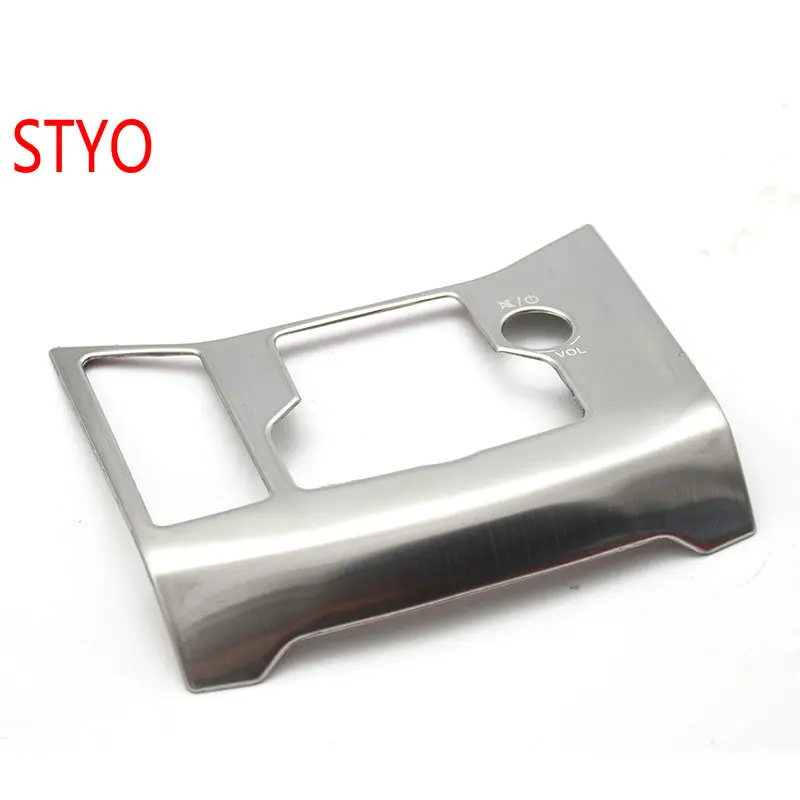 

STYO Car stainless steel Inner Gear Shift Box Panel Cover Trim For LHD Mazdas CX-5 CX5 2017 2018