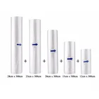 5 рулонов, кухонные вакуумные пакеты для пищевых продуктов, 1215202528*500 см