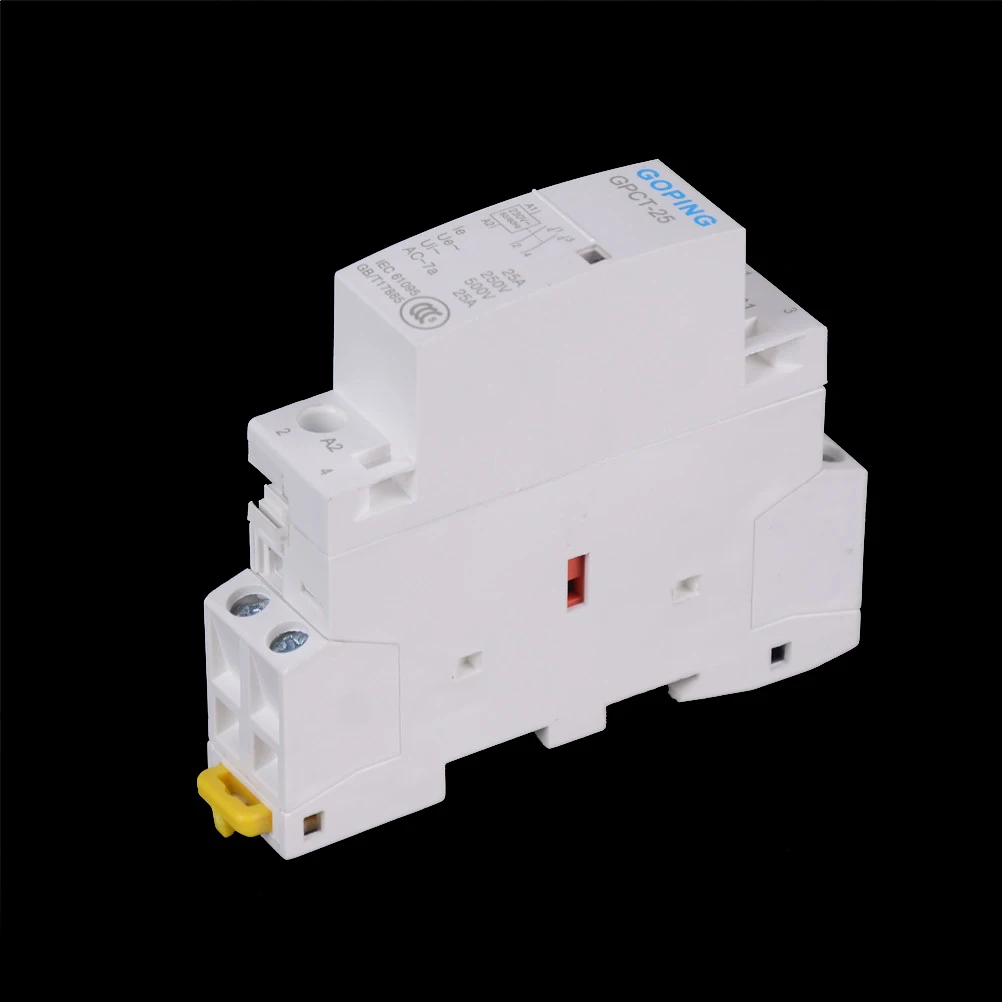 2P 2NO GPCT 25A 220V 50/60HZ Din rail бытовой модульный контактор переменного тока 2N|Соединители|