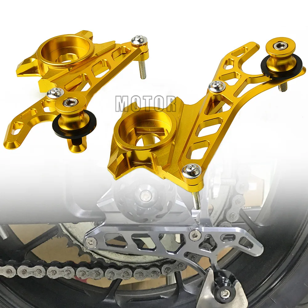 Комплект крючков для поднятия оси заднего колеса мотоцикла с ЧПУ Yamaha MT 07 MT07 FZ07 FZ