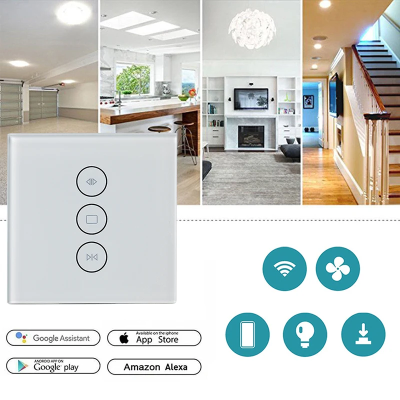 WiFi смарт-штора переключатель Smart Life Tuya для электрических моторизованных штор